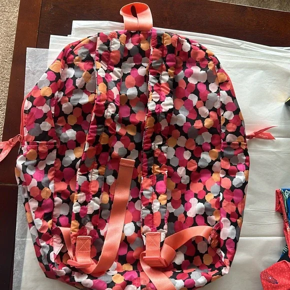 Vera Bradley Backpack in a Pouch. Used a couple of times. - Picture 3 of 3